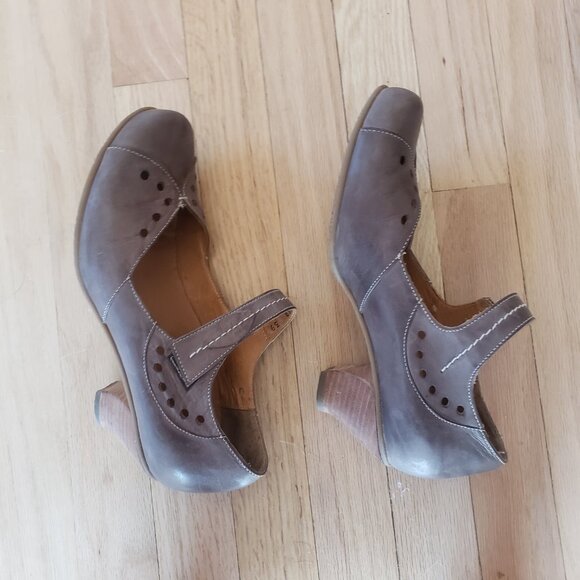 Fidji Mary Jane heels size eu 39 us 8.5 - Picture 4 of 7